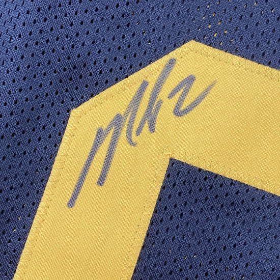 Framed Autographed/Signed Michael Mike Vick 33x42 Pittsburgh Color Rush Football Jersey JSA COA
