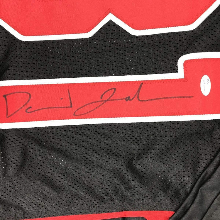 Framed Autographed/Signed David Johnson 33x42 Arizona Color Rush Football Jersey JSA COA Holo Only