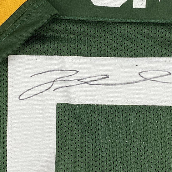Framed Autographed/Signed Za'Darius Smith 33x42 Green Bay Green Football Jersey JSA COA