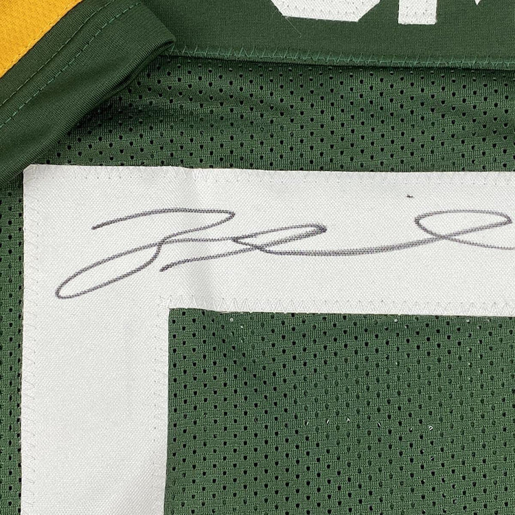 Framed Autographed/Signed Za'Darius Smith 33x42 Green Bay Green Football Jersey JSA COA