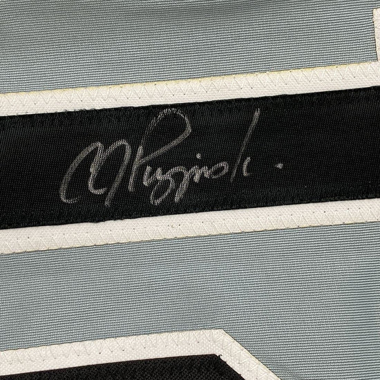 Framed Autographed/Signed AJ A.J. Pierzynski 33x42 Chicago Grey Baseball Jersey PSA/DNA COA