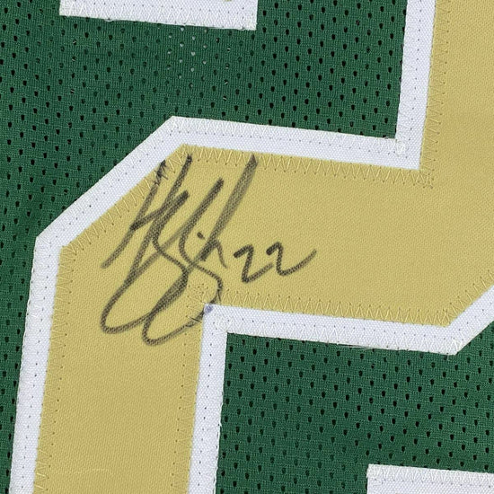 Framed Autographed/Signed Harrison Smith 33x42 Notre Dame Green College Football Jersey Beckett BAS COA