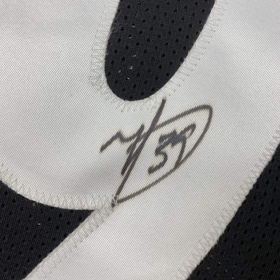 Autographed/Signed Minkah Fitzpatrick Pittsburgh Black Football Jersey PSA/DNA COA