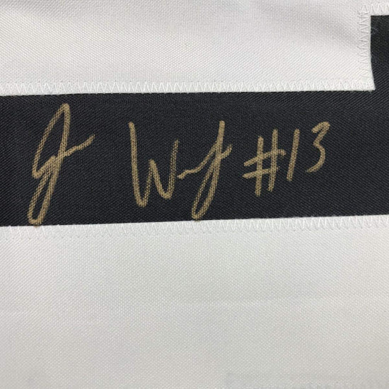 Framed Autographed/Signed James Washington 33x42 Pittsburgh Bumble Bee Football Jersey JSA COA