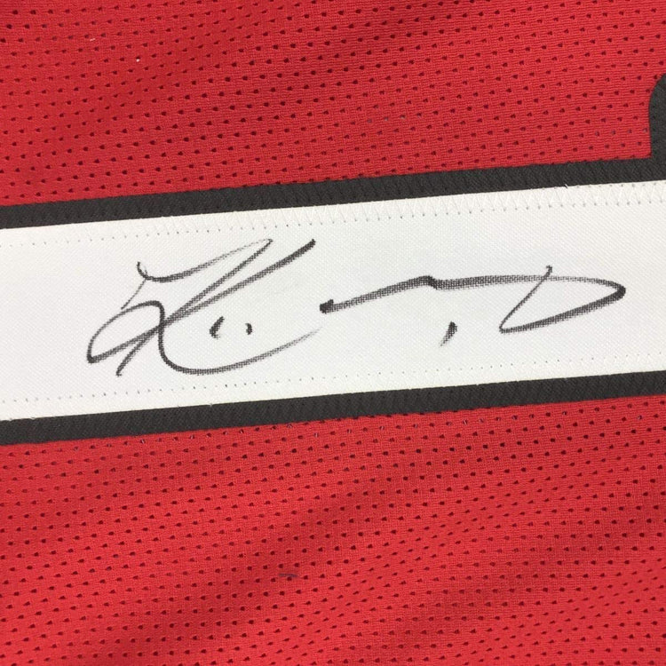 Framed Autographed/Signed Kyler Murray 33x42 Arizona Red Football Jersey JSA COA