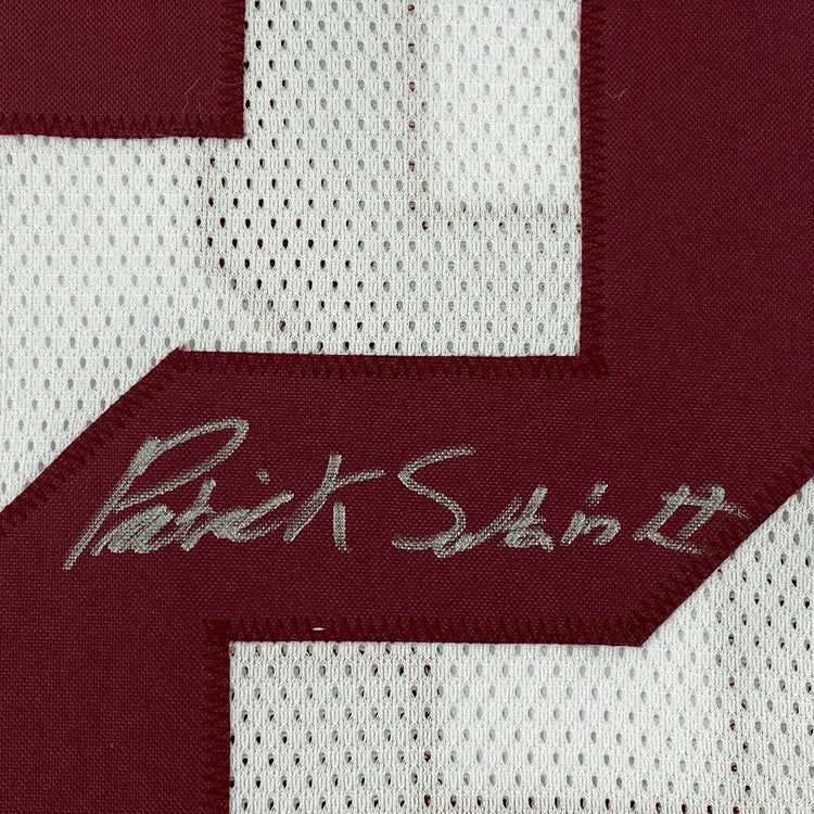 Framed Autographed/Signed Patrick Surtain II 33x42 Alabama White College Football Jersey JSA COA
