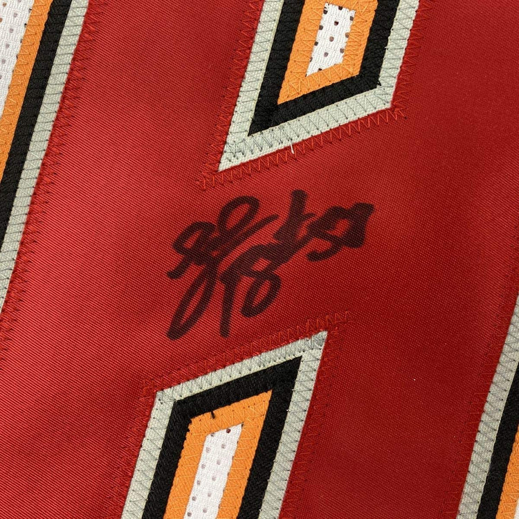 Autographed/Signed Shaquil Barrett Tampa Bay White Football Jersey PSA/DNA COA