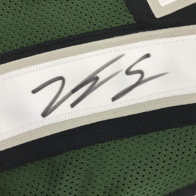 Framed Autographed/Signed Vinny Curry 33x42 Philadelphia Green Football Jersey PSA/DNA COA