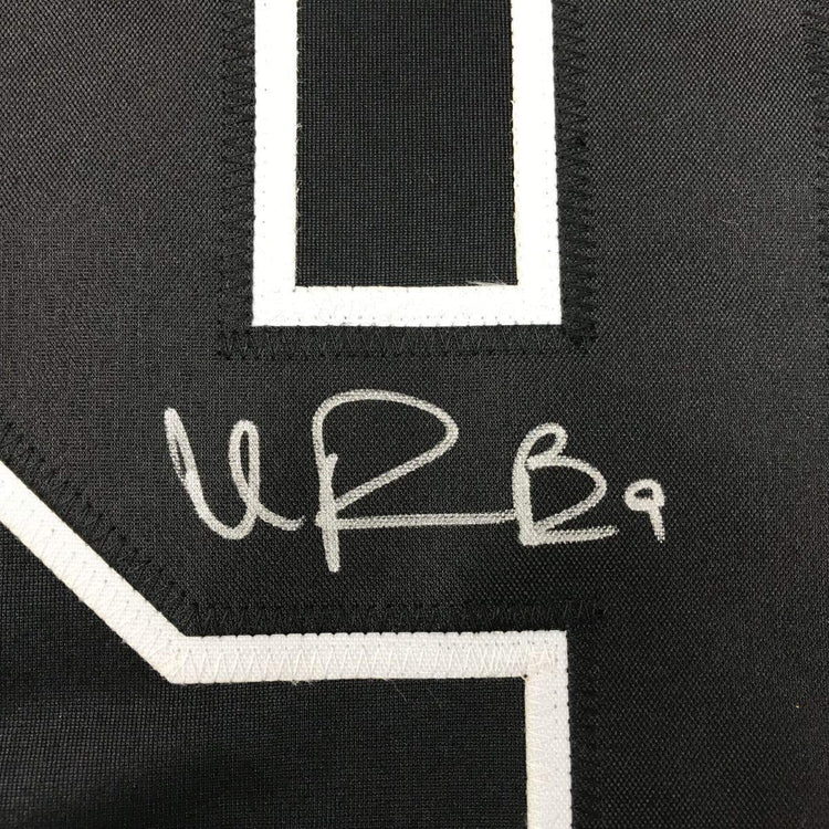Framed Autographed/Signed Ivan Provorov 33x42 Philadelphia Black Stadium Series Hockey Jersey Beckett BAS COA