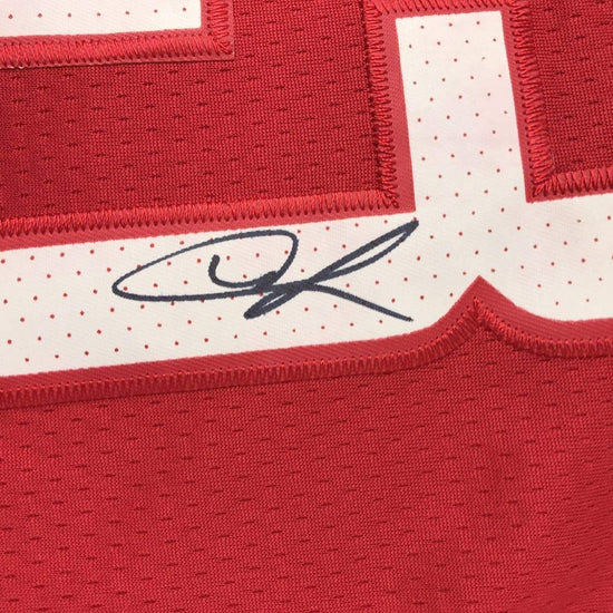 Framed Autographed/Signed Chris Paul 33x42 Houston Rockets Red Basketball Jersey Beckett BAS COA