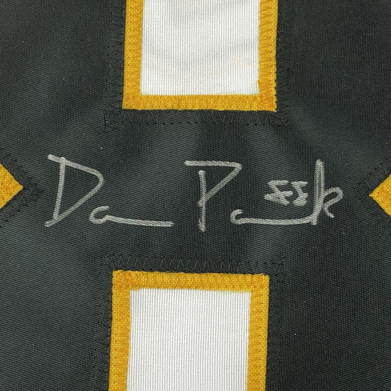 Autographed/Signed David Pastrnak Boston White Hockey Jersey PSA/DNA COA