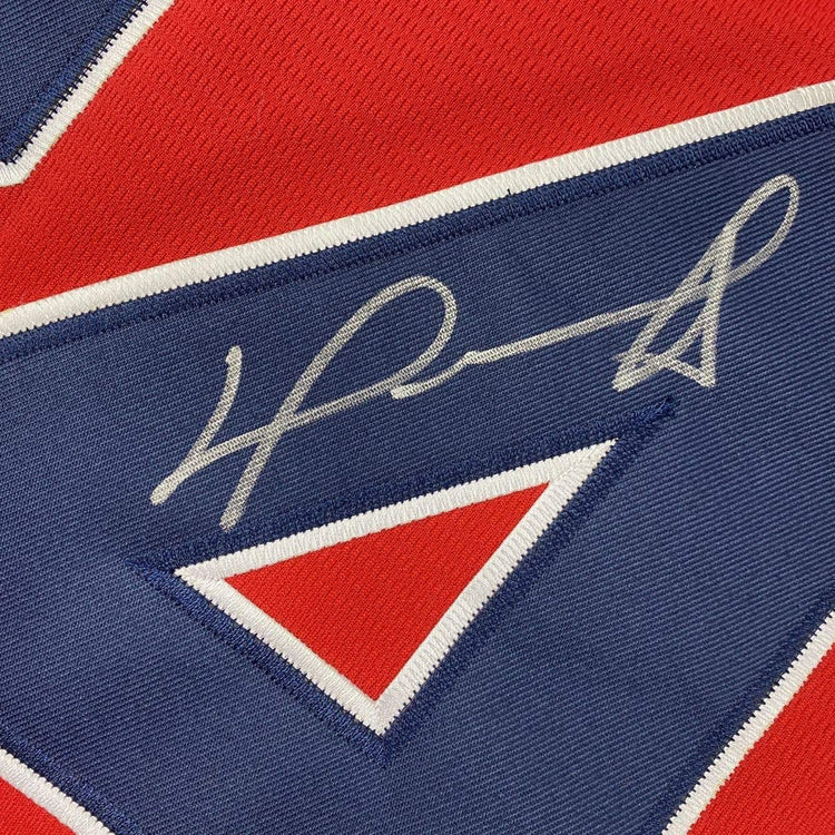 Autographed/Signed David Ortiz Boston Red Baseball Jersey Beckett BAS COA