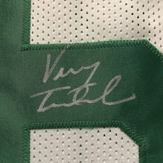 Autographed/Signed Vinny Testaverde New York White Football Jersey JSA COA