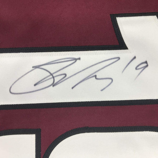Framed Autographed/Signed Shane Doan 33x42 Arizona Maroon Hockey Jersey Beckett BAS COA