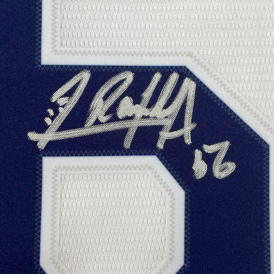 Framed Autographed/Signed Randy Arozarena 33x42 Tampa Bay Rays White Authentic Nike Baseball Jersey JSA COA