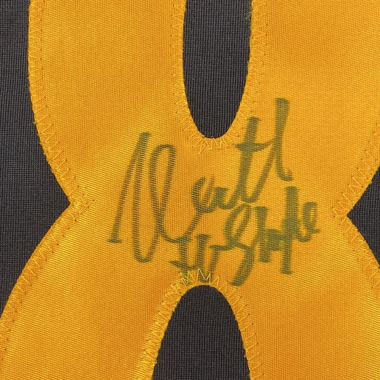 Autographed/Signed Nick Castle Michael Myers Halloween Black Movie Jersey PSA/DNA COA