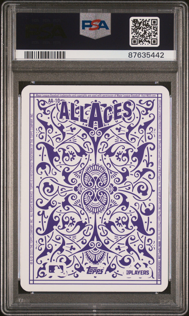 Graded 2023 Topps Corbin Burnes #AA10 All Aces Baseball Card PSA 10 Gem Mint