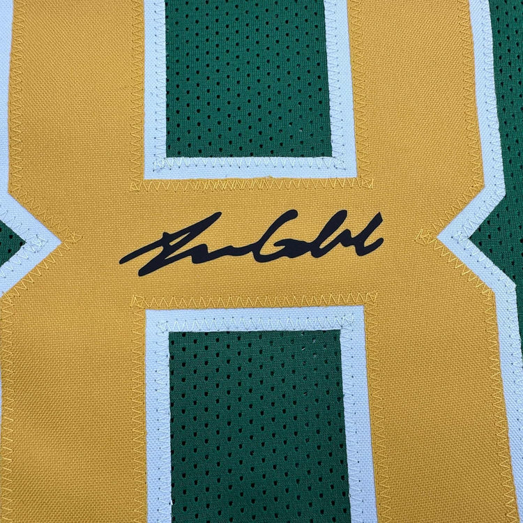 Framed Facsimile Autographed Dillon Gabriel 35x39 Oregon Green Reprint Laser Auto College Football Jersey