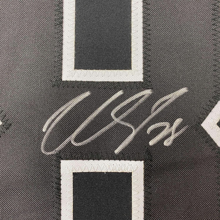 Framed Autographed/Signed Claude Giroux 35x39 Philadelphia Black Hockey Jersey PSA/DNA COA