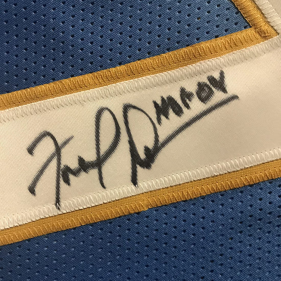 Autographed/Signed Fred Dean"HOF 08" San Diego Powder Blue Football Jersey JSA COA