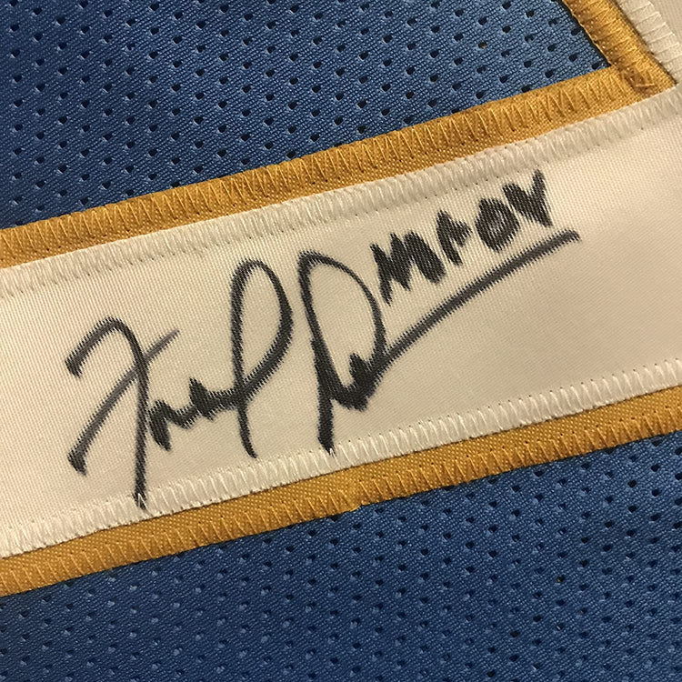 Autographed/Signed Fred Dean"HOF 08" San Diego Powder Blue Football Jersey JSA COA