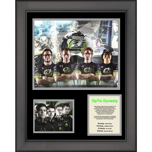 OpTic Dynasty Auto 11"x14" Three Photo Collage