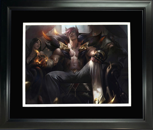 Framed Sett 11"x14" Video Game Photo