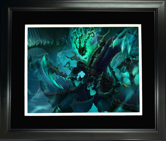 Framed Thresh 11"x14" Video Game Photo