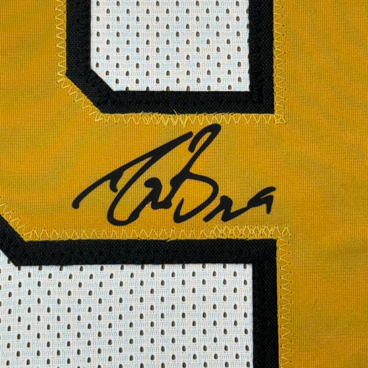 Framed Facsimile Autographed Drew Brees 35x39 New Orleans Color Rush Reprint Laser Auto Football Jersey Size Men's XL
