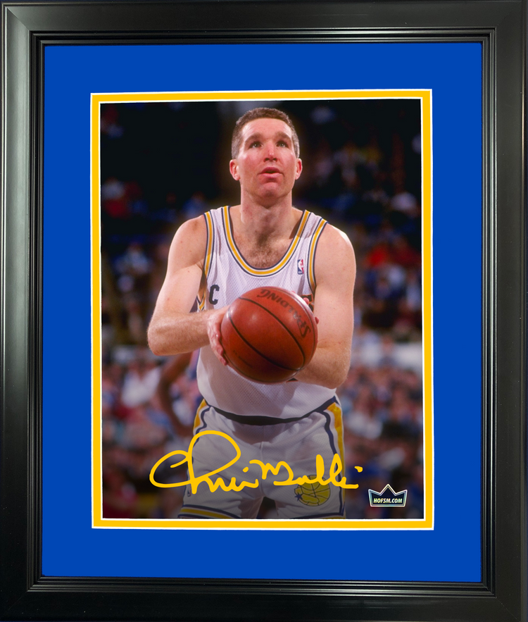 Framed Chris Mullin Facsimile Laser Engraved Signature Auto 11"x14" Basketball Photo HOFSM Holo