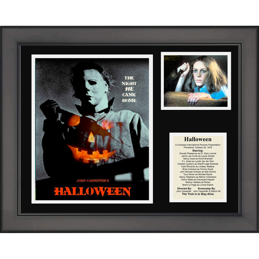 Framed Halloween Michael Myers Movie 11"x14" Three Photo Collage