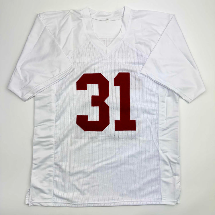 Autographed/Signed Will Anderson "Terminator" Alabama White College Football Jersey Beckett BAS COA