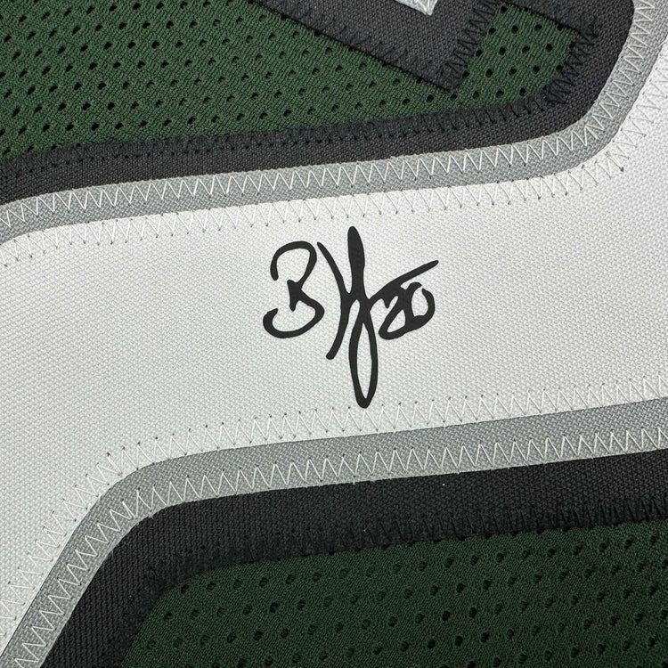 Facsimile Autographed Brian Dawkins Philadelphia Green Reprint Laser Auto Football Jersey Size Men's XL