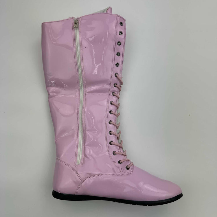 Autographed/Signed Ric Flair Pink WWE WWF Wrestling Boot/Shoe JSA COA Auto