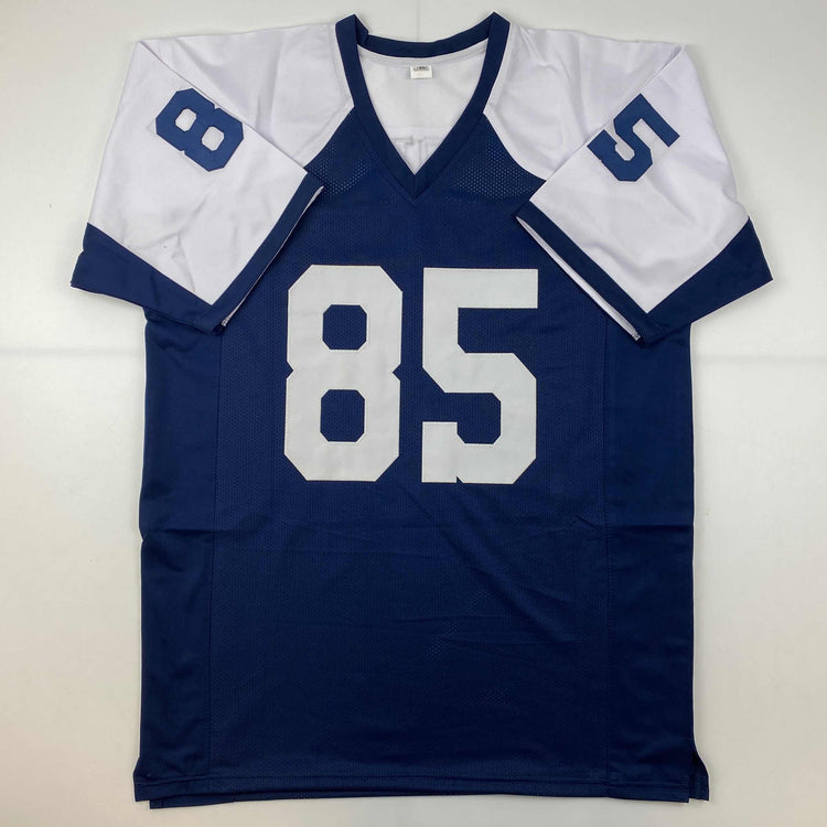 Autographed/Signed Noah Brown Dallas Thanksgiving Day Football Jersey JSA COA