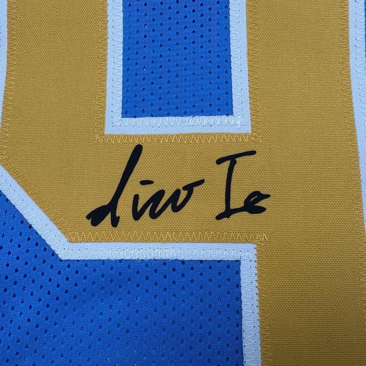 Facsimile Autographed Nico Iamaleava UCLA Blue Reprint Laser Auto College Football Jersey Size Men's XL