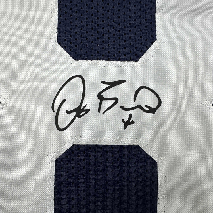 Facsimile Autographed Dez Bryant Dallas Thanksgiving Day Reprint Laser Auto Football Jersey Size Men's XL