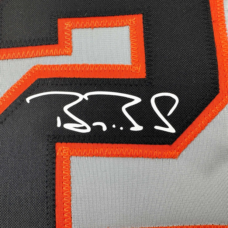 Facsimile Autographed Barry Bonds San Francisco Grey Reprint Laser Auto Baseball Jersey Size Men's XL