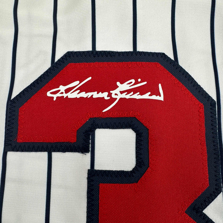 Facsimile Autographed Harmon Killebrew Minnesota Pinstripe Reprint Laser Auto Baseball Jersey Size Men's XL