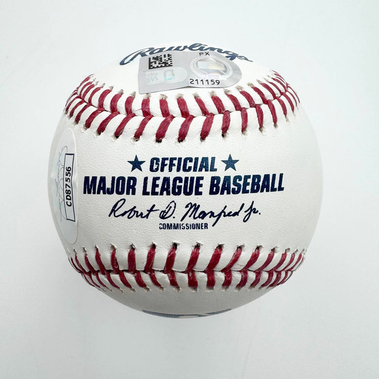 Autographed/Signed Paul Skenes Rawlings Official Major League ROML Baseball JSA & MLB COA