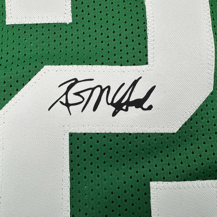 Facsimile Autographed Kevin McHale Boston Green Reprint Laser Auto Basketball Jersey Size Men's XL