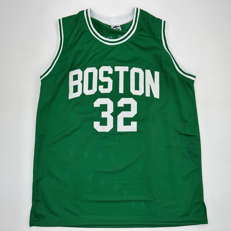 Facsimile Autographed Kevin McHale Boston Green Reprint Laser Auto Basketball Jersey Size Men's XL