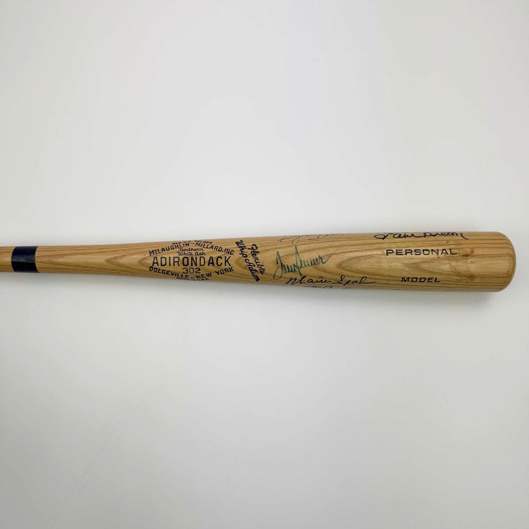 RARE 300 Win Club 9 Sigs Autographed/Signed Baseball Bat Tom Seaver, Nolan Ryan, Clemens, Sutton, Carlton, Niekro, Perry, Spahn & Wynn PSA/DNA