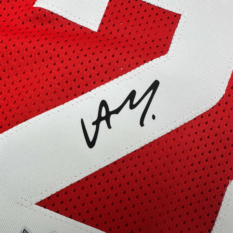 Facsimile Autographed Alperen Sengun Houston Red Reprint Laser Auto Basketball Jersey Size Men's XL