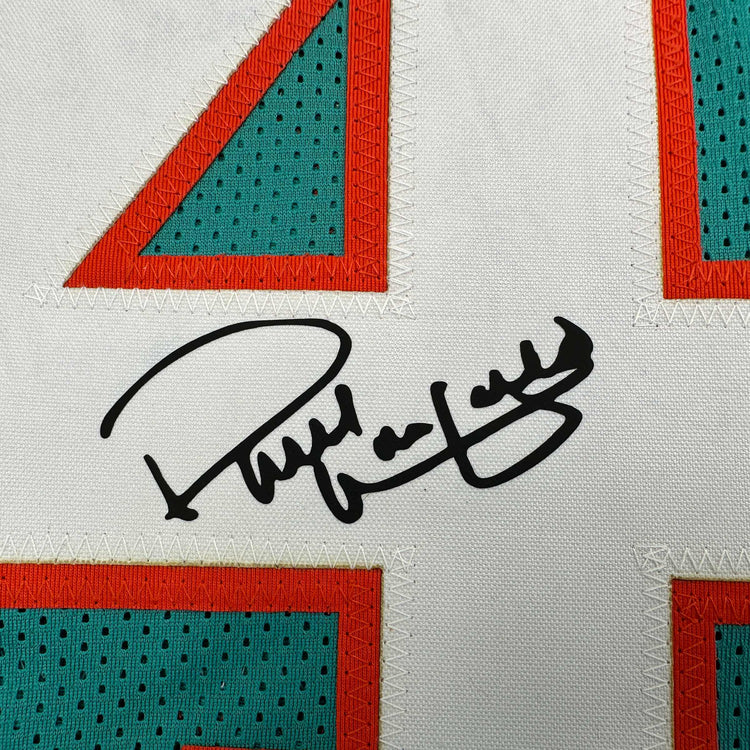 Facsimile Autographed Paul Warfield Miami Teal Reprint Laser Auto Football Jersey Size Men's XL