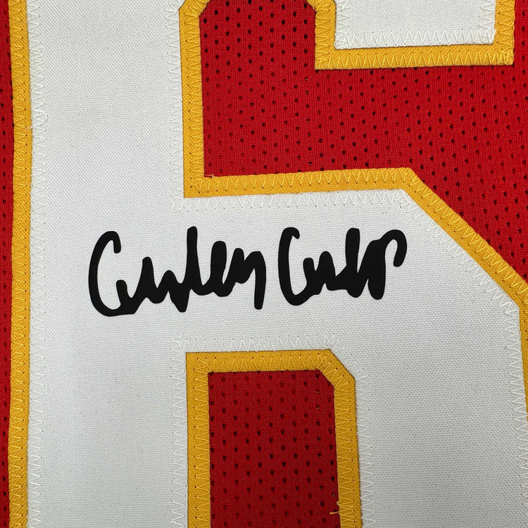 Facsimile Autographed Curley Culp Kansas City Red Reprint Laser Auto Football Jersey Size Men's XL