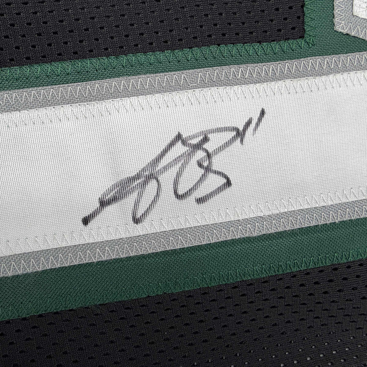 Autographed/Signed AJ A.J. Brown Philadelphia Black Football Jersey Beckett BAS COA