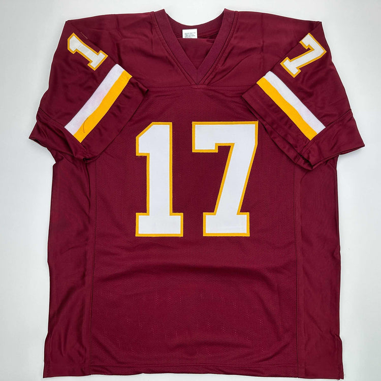 Facsimile Autographed Doug Williams Washington Red Reprint Laser Auto Football Jersey Size Men's XL