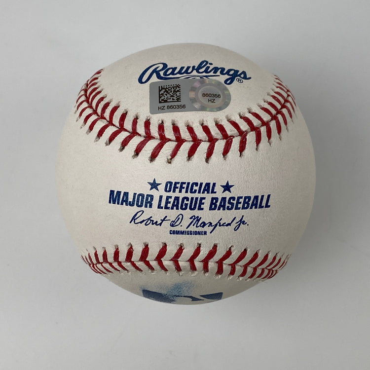 Autographed/Signed Chase Utley Rawlings Official Major League Baseball ROML MLB COA