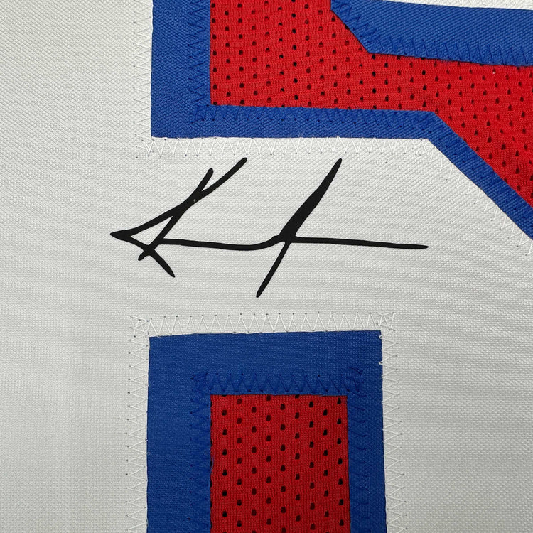 Facsimile Autographed Keanu Reeves Shane Falco The Replacements Movie Washington Red Reprint Laser Auto Football Jersey Size Men's XL